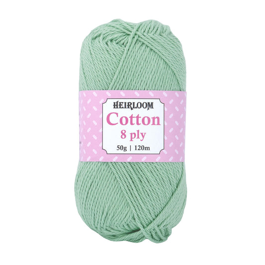 Heirloom Cotton 8ply GREEN