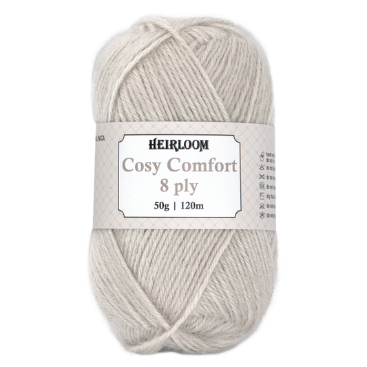 Cosy Comfort 8ply 50g Moon
