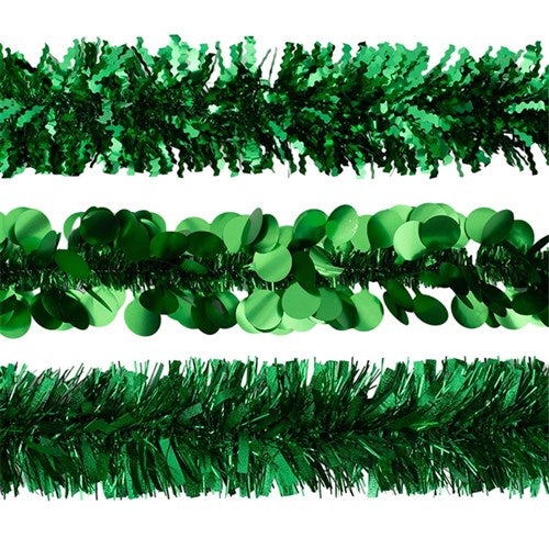 3A 6Ply 2M Mix Tinsel-Green