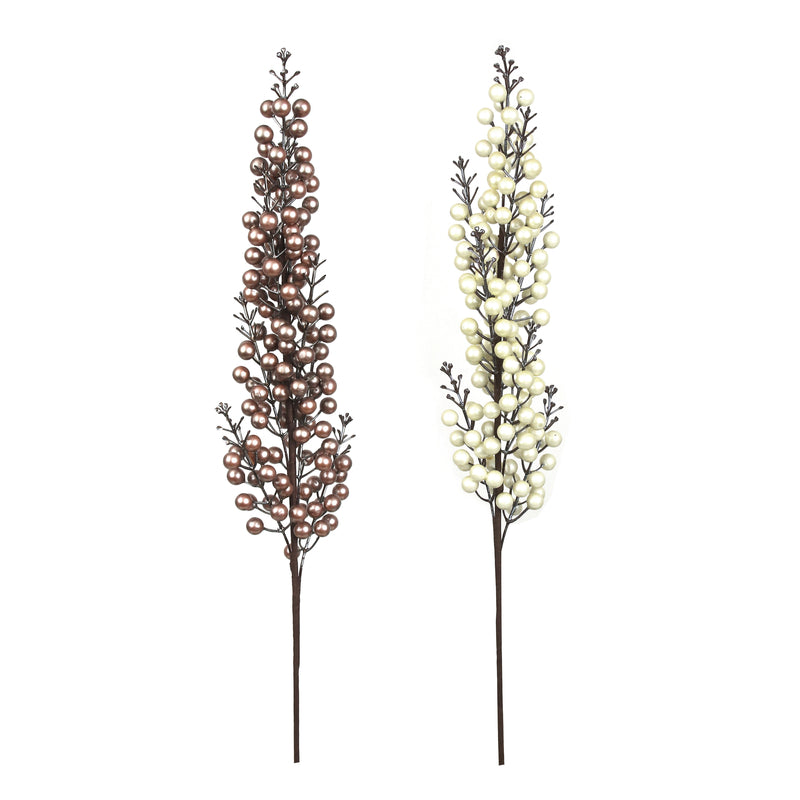 2A 77cm Pearl Finish Berry Stem Bronze Pearl