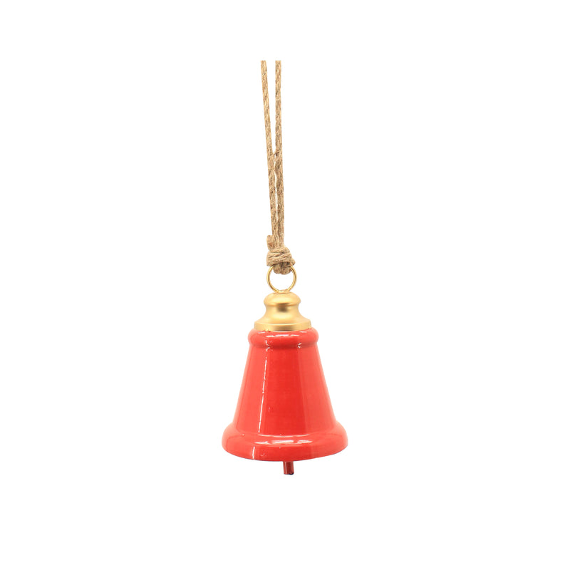 12X17.5cm Red Metal Bell