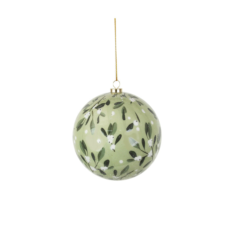 10cm Misteltoe Bauble