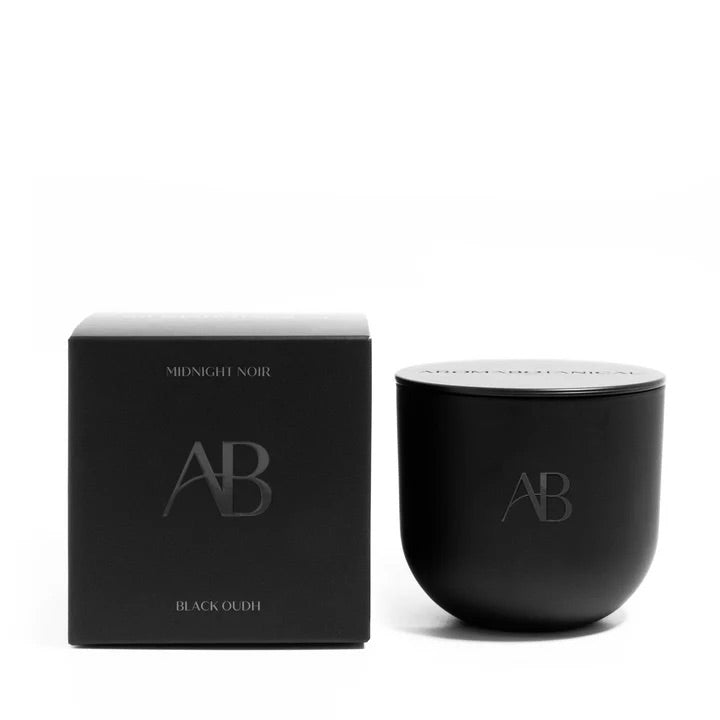 Midnight Noir 340g Candle Black Oudh