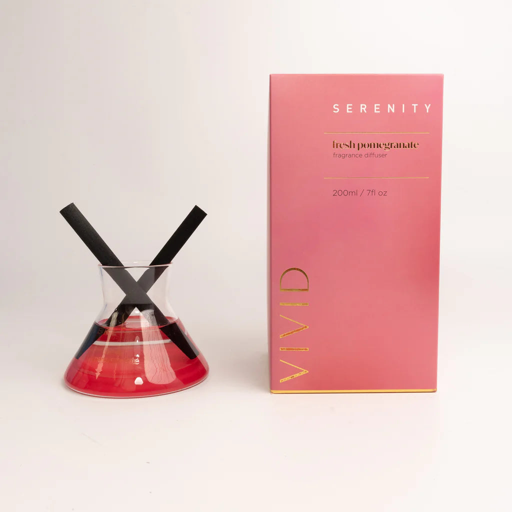 Serenity Vivid Diffuser 200ml Fresh Pomegranate