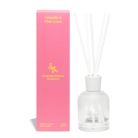Serenity Home Diffuser 200ml Camillia & Pink Lotus