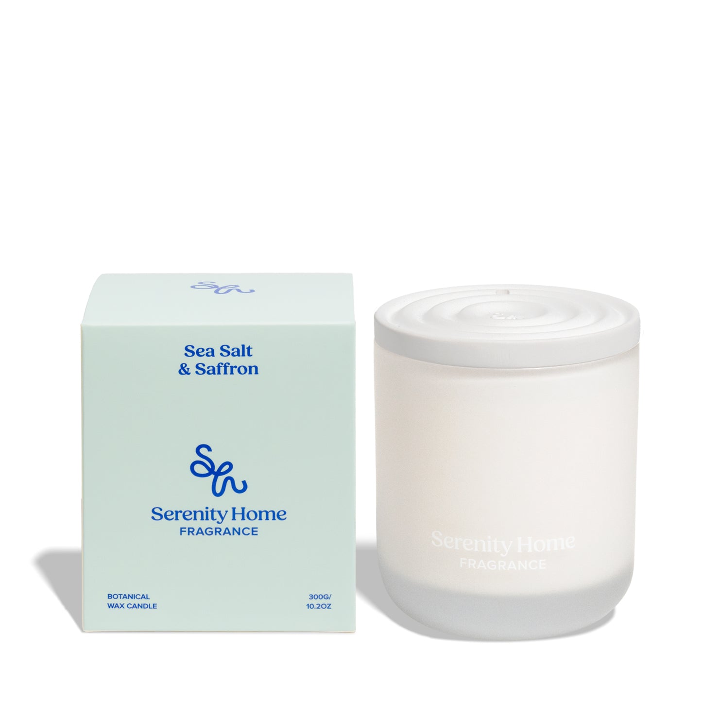 Serenity Home Candle 300g Sea Salt & Saffron