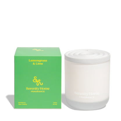 Serenity Home Candle 300g Lemongrass & Lime