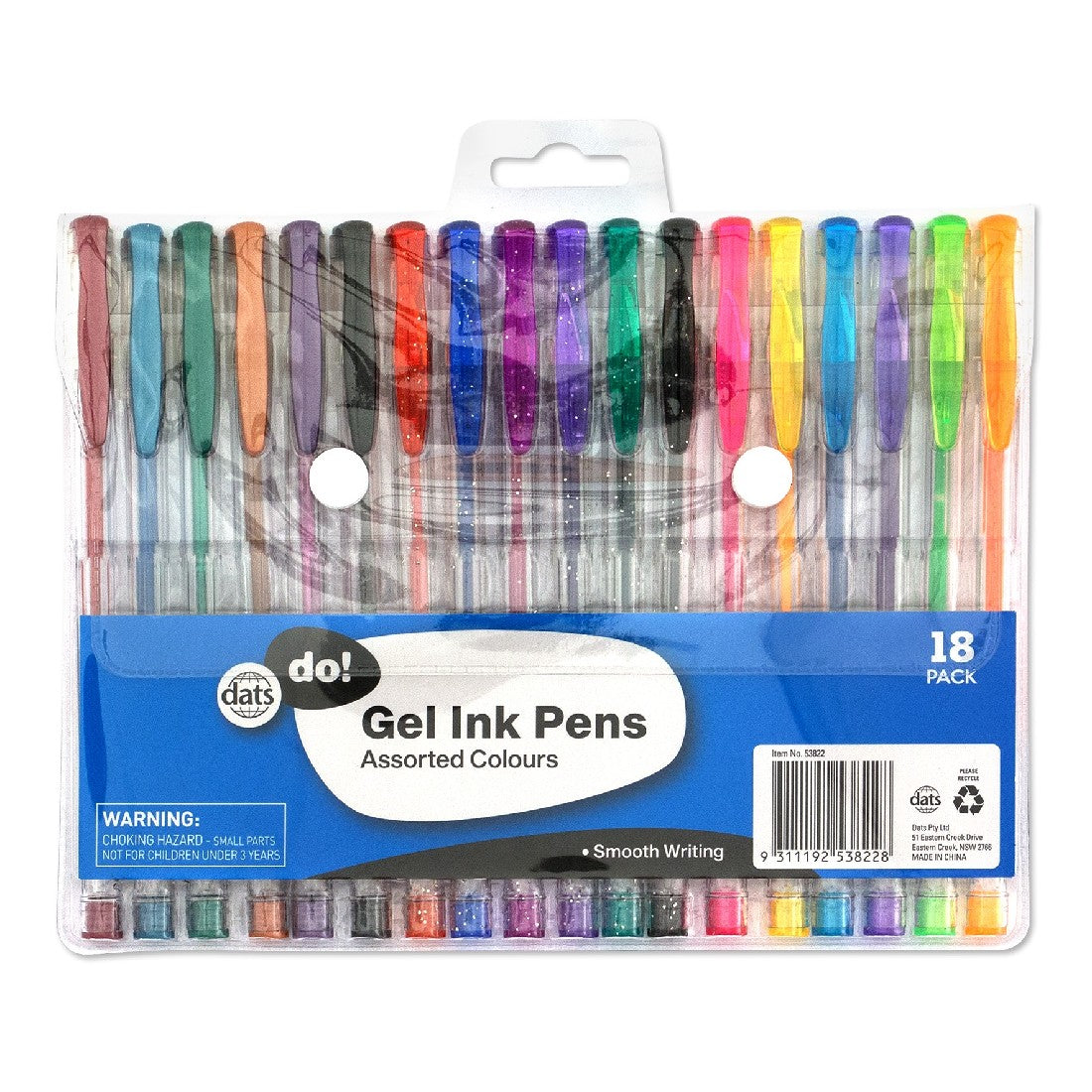 Gel Ink Pens 18pk
