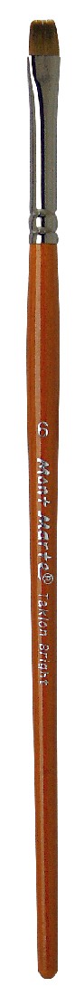 M.M. Artist Brush Taklon Short Bright 2