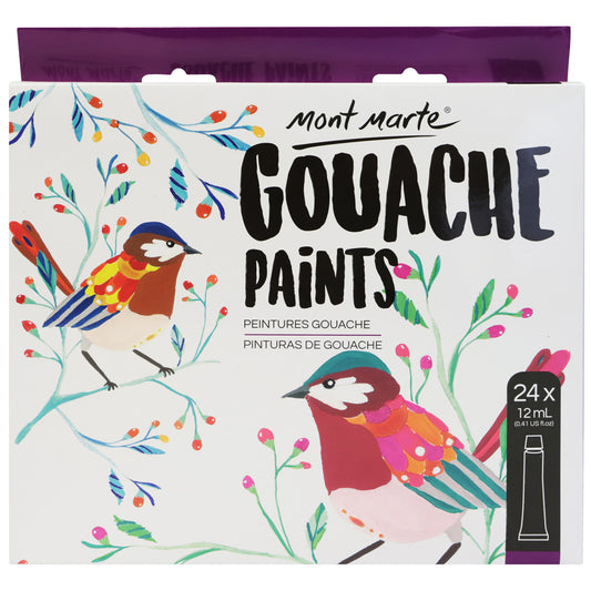 M.M. SIGNATURE GOUACHE 24PCE X 12ML