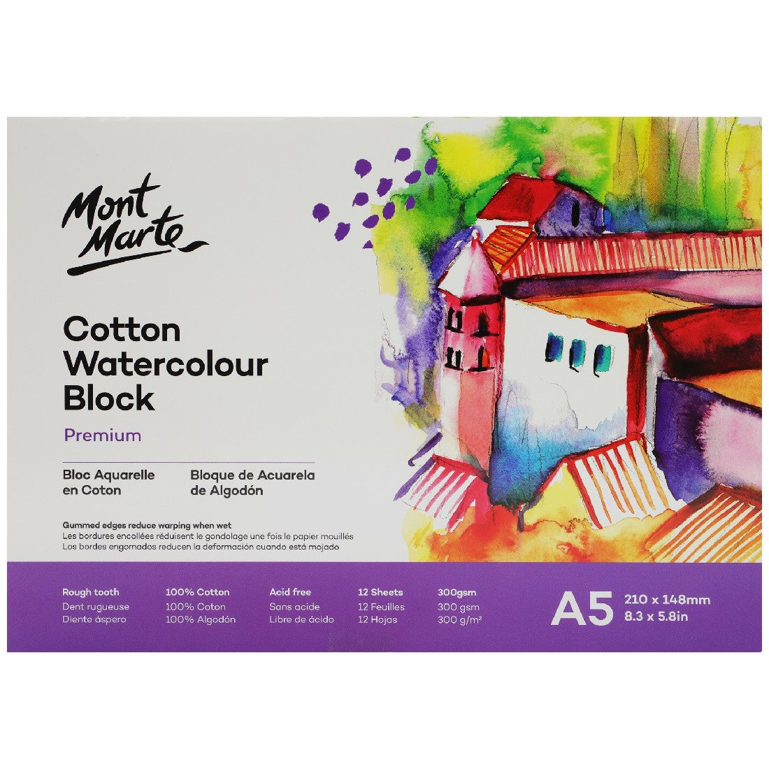 M.M. Watercolour Book 190gsm