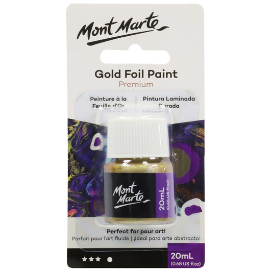 M.M. GOLD FOIL PAINT20ML