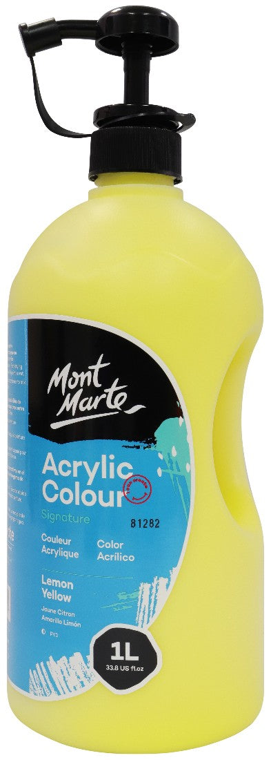 M.M. Studio Acrylic 1l Titanium White