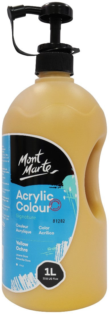 M.M. Studio Acrylic 1l Titanium White