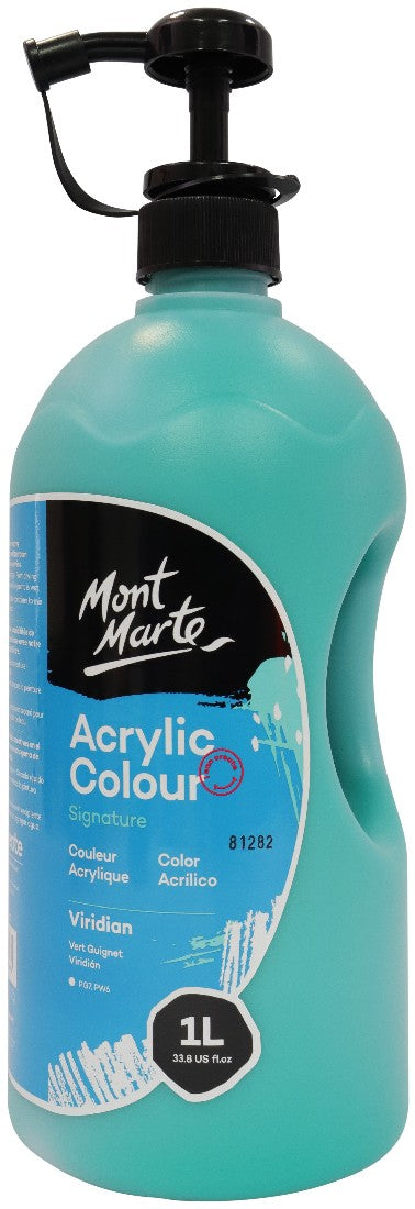 M.M. Studio Acrylic 1l Titanium White